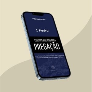 e-book com esboços, sermões expositivos e estudo bíblico em 1 Pedro
