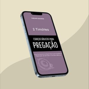 e-book com esboços, sermões expositivos e estudo bíblico em 2 Timóteo