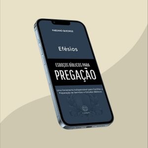 e-book com esboços, sermões expositivos e estudo bíblico na carta aos Efésios