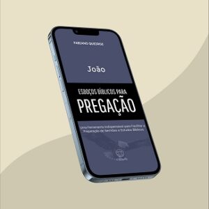 e-book com esboços, sermões expositivos e estudo bíblico no livro de João