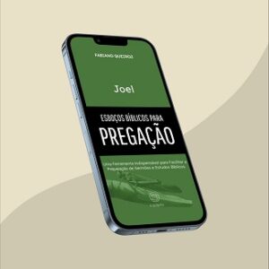 e-book com esboços, sermões expositivos e estudo bíblico no livro de Joel