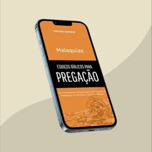 e-book com esboços, sermões expositivos e estudo bíblico no livro de Malaquias