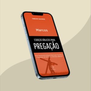 e-book com esboços, sermões expositivos e estudo bíblico no livro de Marcos