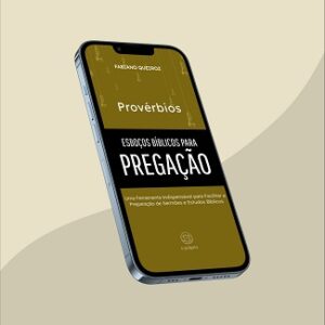 e-book com esboços, sermões expositivos e estudo bíblico no livro de Provérbios