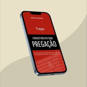 e-book com esboços, sermões expositivos e estudo bíblico em Tiago