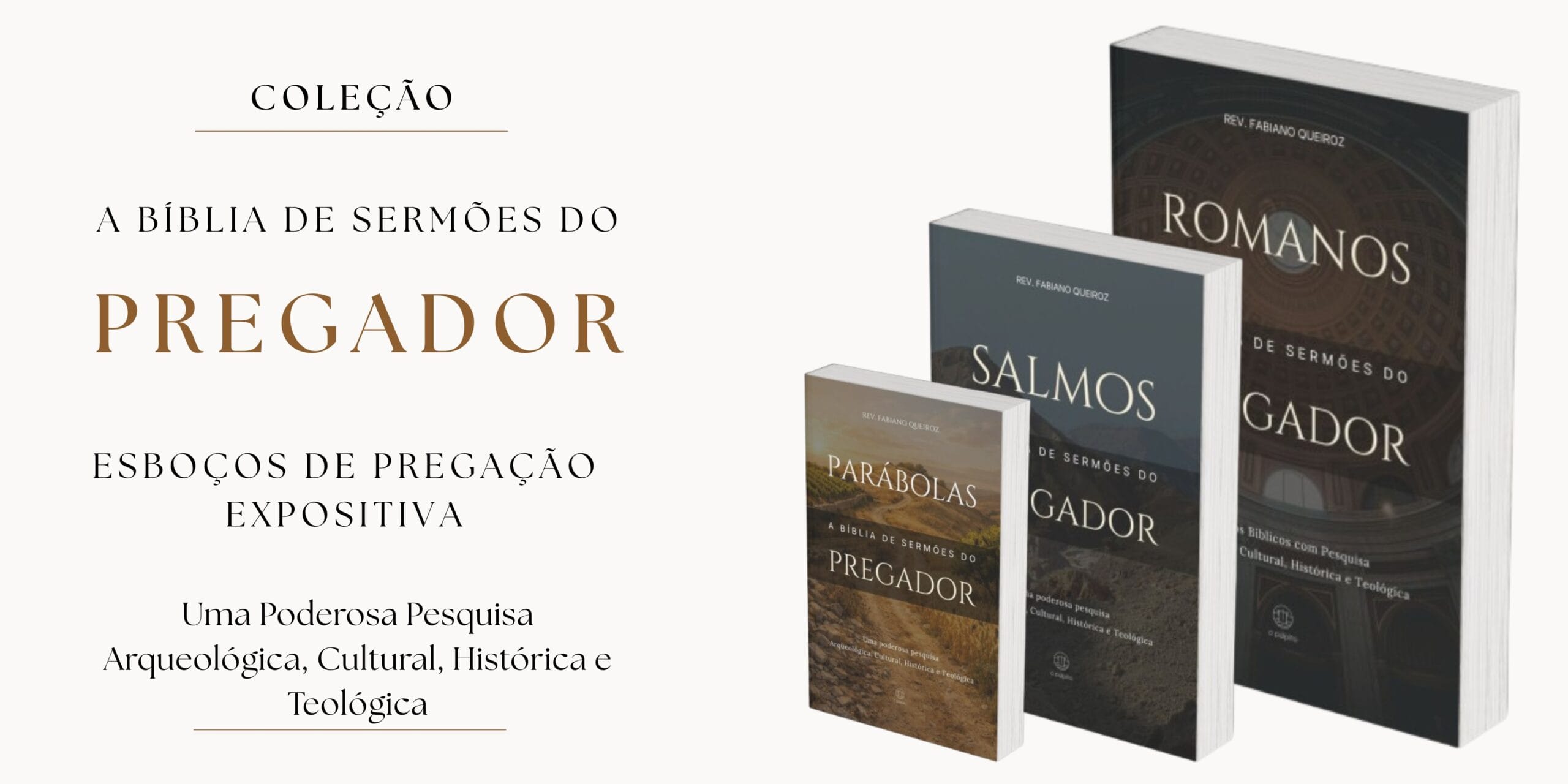 Coleção Esboços Bíblicos Completos para Pregação Expositiva