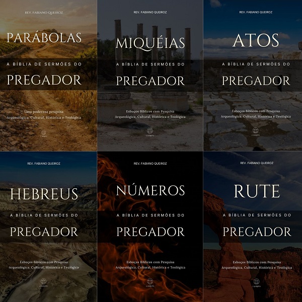Coleção Esboços Bíblicos Completos para Pregação Expositiva - Rev. Fabiano Queiroz
