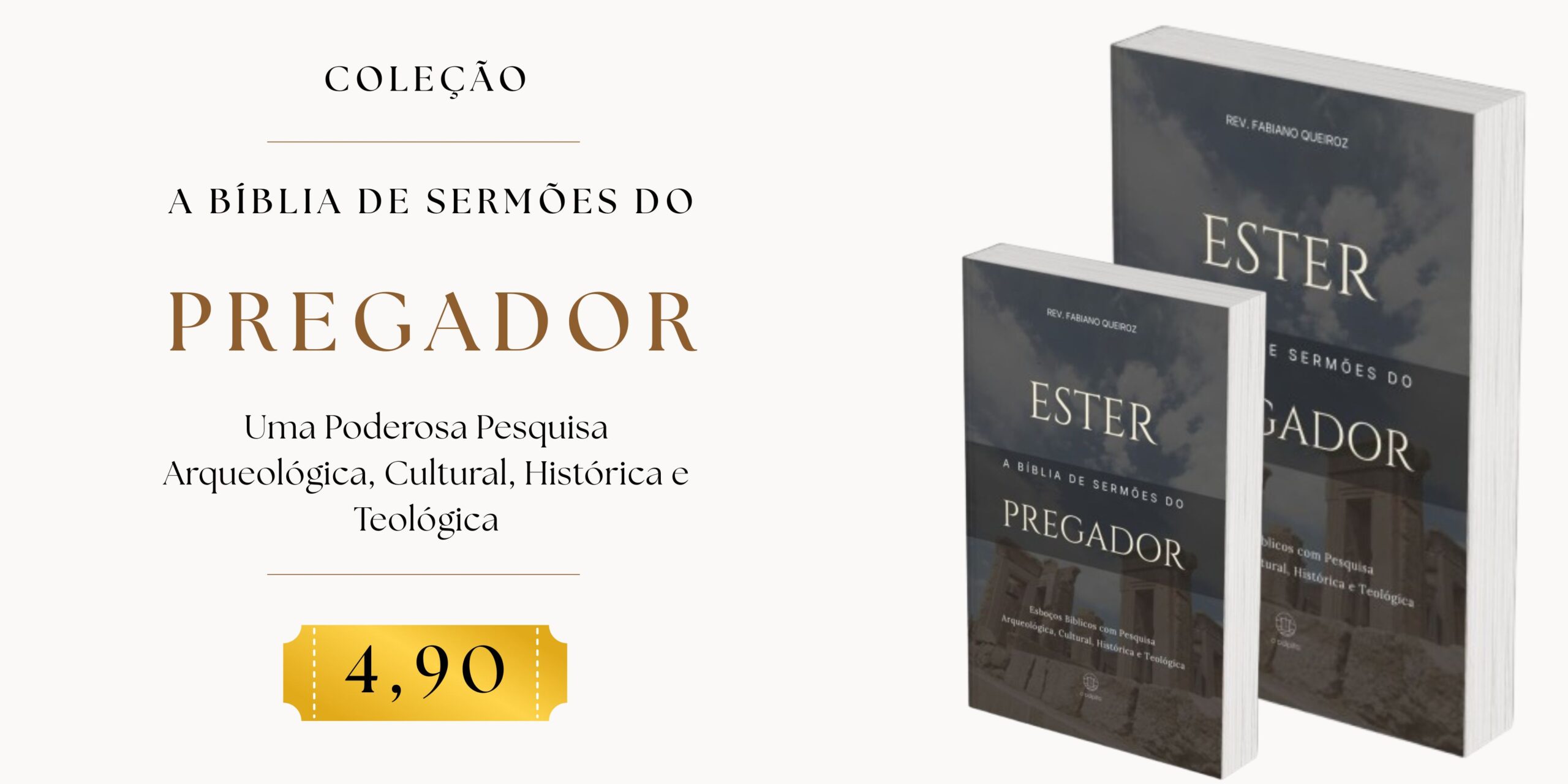 A Bíblia de Sermões do Pregador - Coleção de Esboços Bíblicos Completos para Pregação expositiva