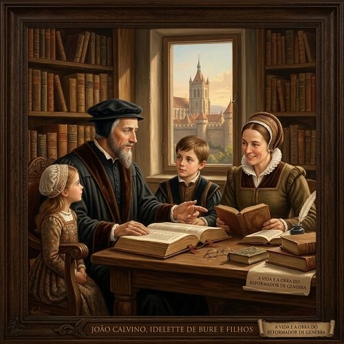 João Calvino, Idelette de Bure e Filhos - Vida, Obra e Legado - Rev. Fabiano Queiroz