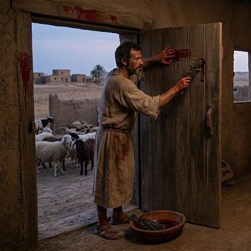Pregação Expositiva e Estudo Bíblico em Êxodo 12-1-14 - Por Que o Sangue nas Ombreiras - A Páscoa, a Morte e o Cordeiro que Muda a História