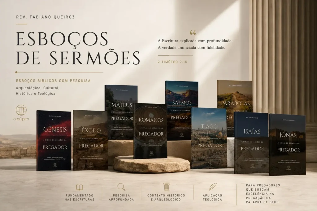 Livros de Esboços de Pregação - A Bíblia de Sermões do Pregador - Esboços de Pregação Expositiva e Estudos Bíblicos