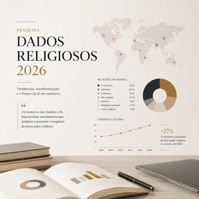 Pesquisa Sobre Religião no Brasil em 2026 - Política, Saúde, Evangélicos, Católicos, Jovens, Igrejas e Impostos