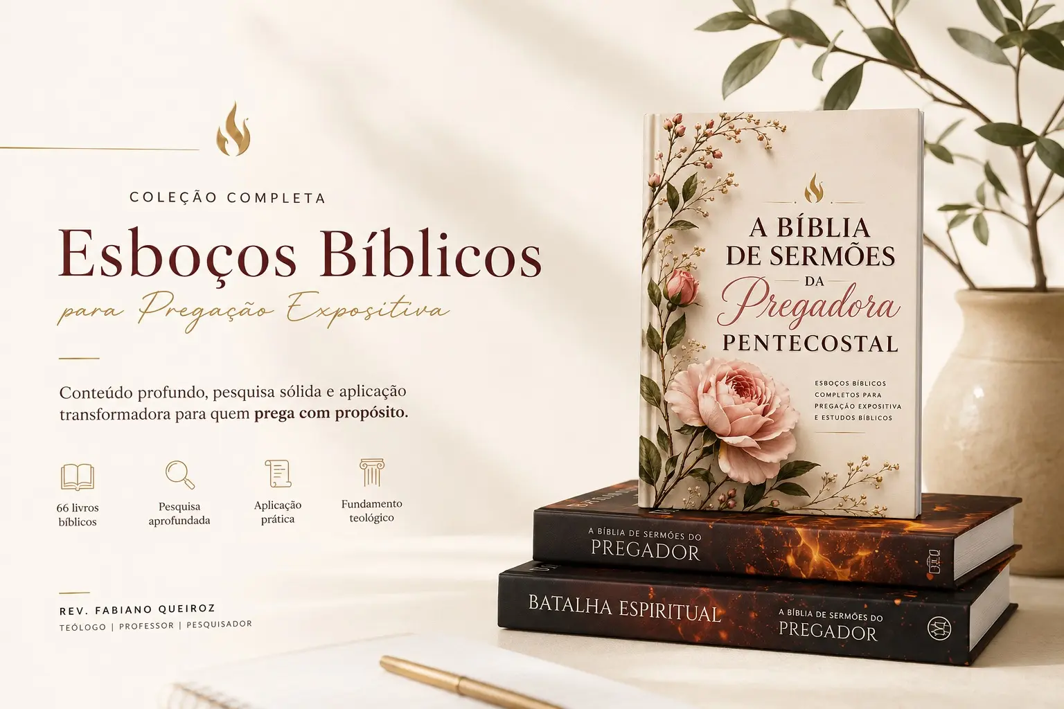 Guia de Versículo Bíblico Sobre Libertação: 12 Passagens Sobre a Liberdade em Cristo 2 A Bíblia de Sermões da Pregadora Pentecostal - Esboços para Pregação Expositiva e Estudos Bíblicos