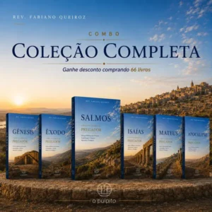Biblioteca com 66 Livros: A Bíblia de Sermões do Pregador