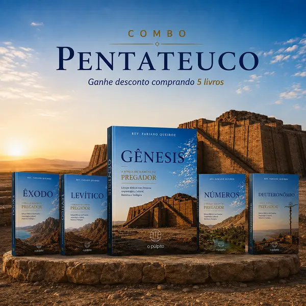 Combo Pentateuco: A Bíblia de Sermões do Pregador 1 Combo de Livros Promocionais Pentateuco - A Bíblia de Sermões do Pregador