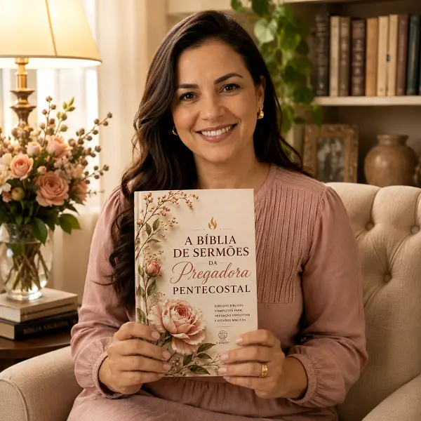 A Bíblia de Sermões da Pregadora Pentecostal 1 Pregadora - A Bíblia de Sermões da Pregadora Pentecostal - Esboços de Pregação e Estudos Bíblicos - Modelo