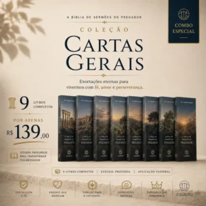 Combo Cartas Gerais e Apocalipse: A Bíblia de Sermões do Pregador