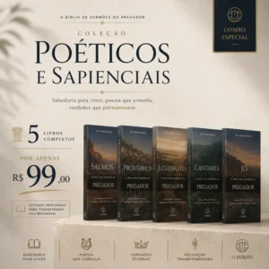 Combo Poéticos e Sapienciais: A Bíblia de Sermões do Pregador