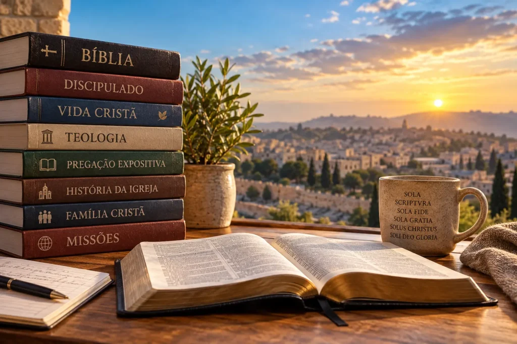Livros evangélicos - Uma biblioteca essencial da fé cristã, Bíblia, discipulado e formação cristã