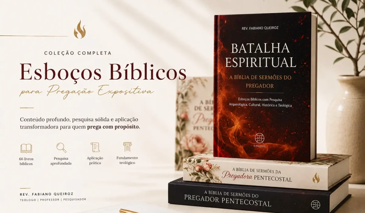 A Bíblia de Sermões de Batalha Espiritual - Esboços para Pregação Expositiva e Estudos Bíblicos